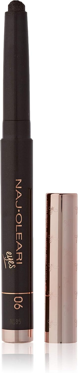 NAJ-OLEARI Absolute Stay Eye shadow Make-up Face 06 Black Vinyl