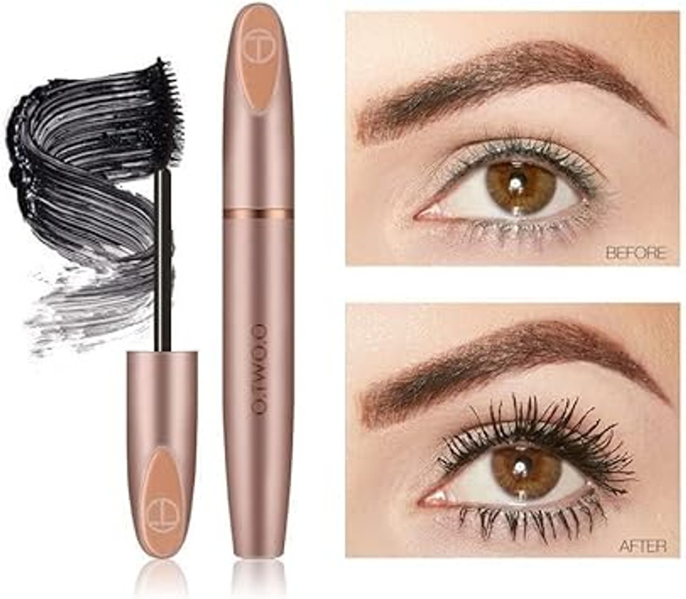 O.TWO.O 3D Silk Fiber Infused Long Lasting Waterproof Curling Black Mascara 6ml 9131 O.TWO.O 3D Silk Fiber Infused Long Lasting Waterproof Curling Black Mascara 6ml 9131