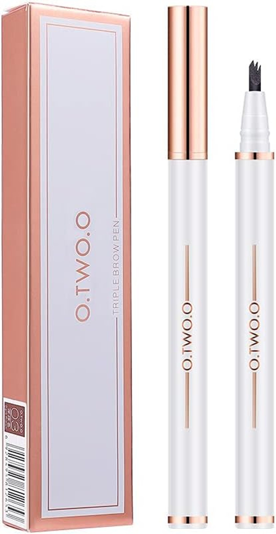 O. Two. O color makeup three claw eyebrow pen natural make-up anti sweat liquid bifurcated three claw eyebrow pen (Bright brown) O. Two. O color makeup three claw eyebrow pen natural make-up anti sweat liquid bifurcated three claw eyebrow pen (Bright brown)