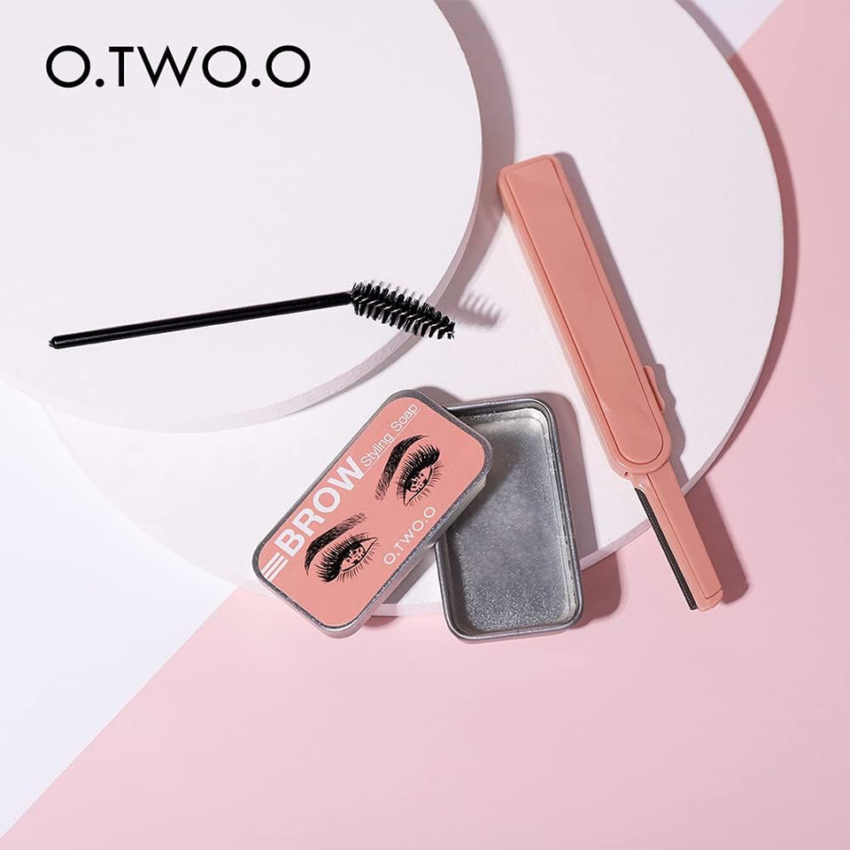 O.TWO.O Tinted Brow Styling Soap Long Lasting Waterproof (Transparent)