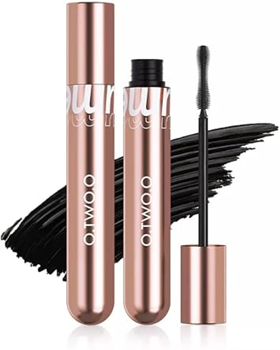 O.TWO.O 4D Volumising Curling Waterproof Black Mascara Vegan And Cruelty Free SC046