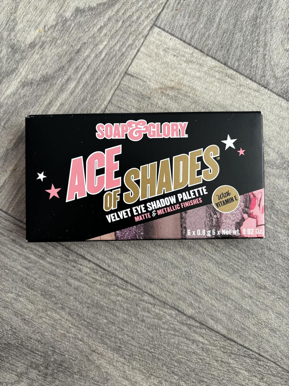 Soap and Glory Ace of Shades Eyeshadow Palette, Matte and Metallic Finishes