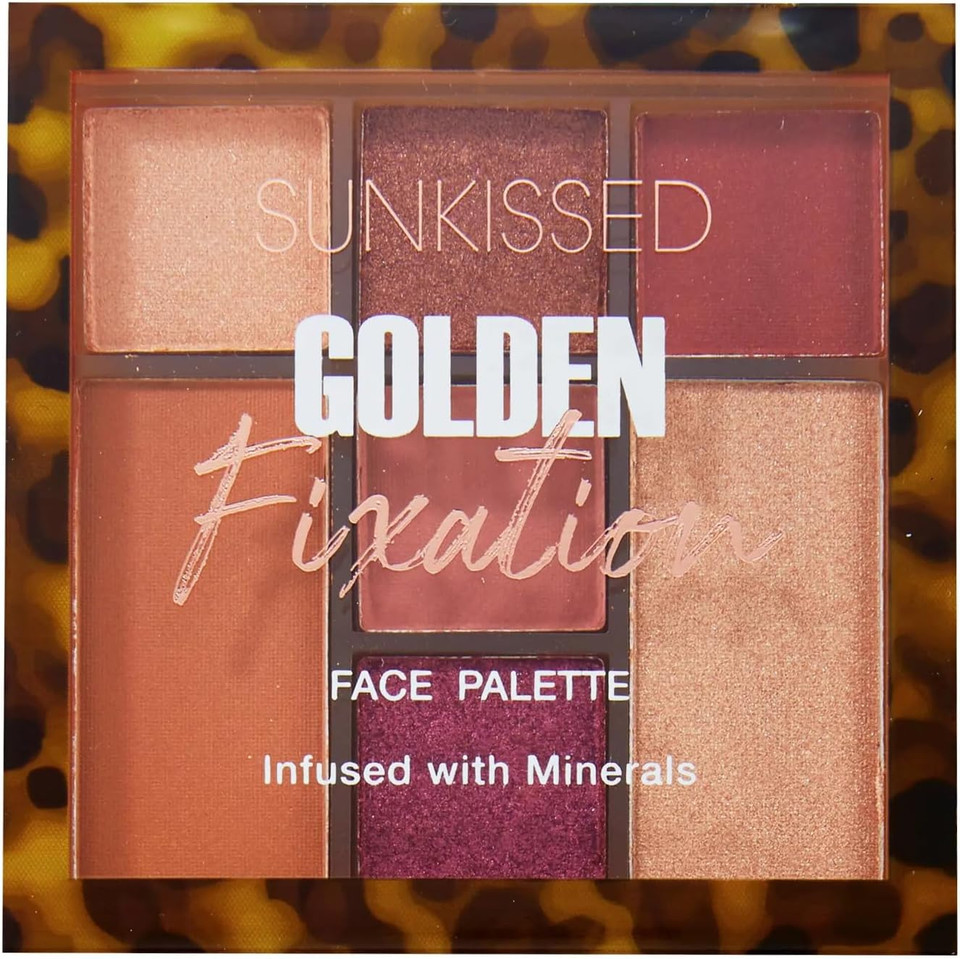 Sunkissed Golden Fixation Face Palette