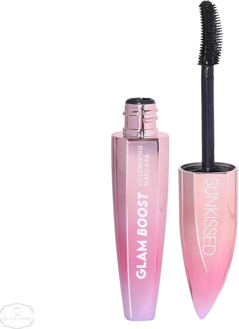 Glam Boost Mascara by Sunkissed, Volumizing Vegan Formula, Bold Dramatic Lashes Glam Boost Mascara by Sunkissed, Volumizing Vegan Formula, Bold Dramatic Lashes
