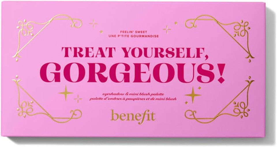 Benefit Treat Yourself, Gorgeous! Kit Limited-edition eyeshadow palette and mini blush trio