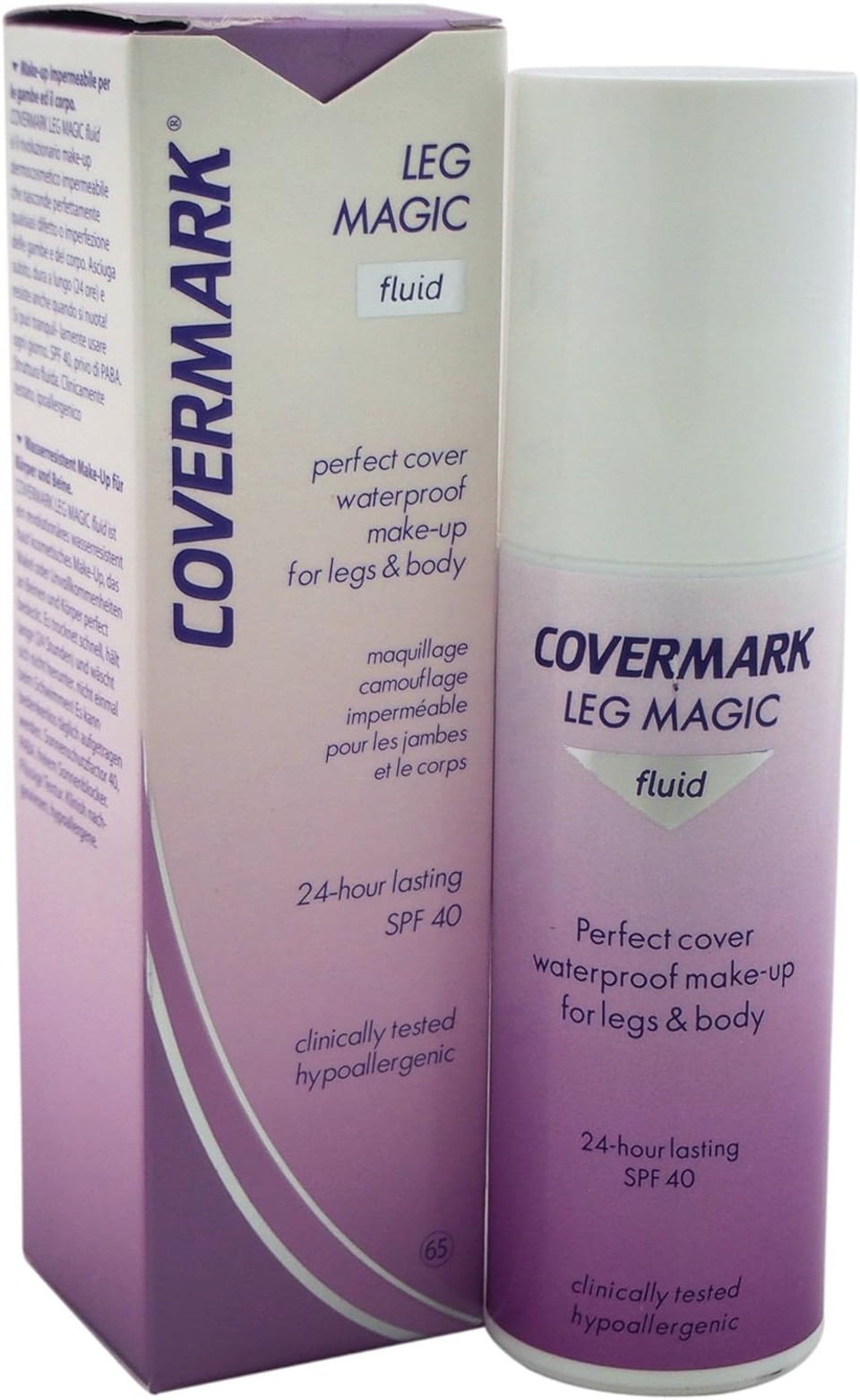 Covermark Leg Magic Fluid Perfect Cover Waterproof Make-Up Legs & Body 75ml - D1