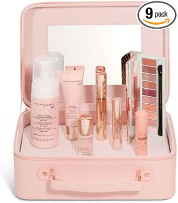 Naj Oleari Cherry Beauty Box - Pink Makeup Case - Travel & Storage - Cosmetic Case