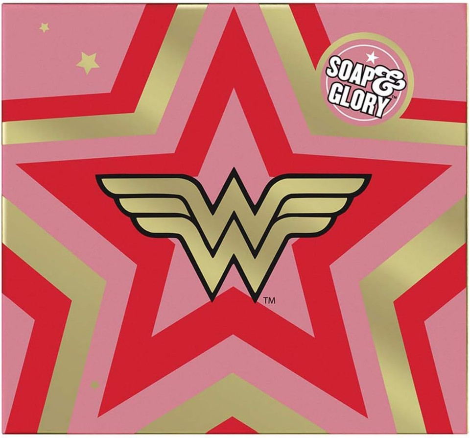 Soap & Glory Wonder Woman Glam-azing Goddess Collection Gift Set: Makeup Palette - Pink