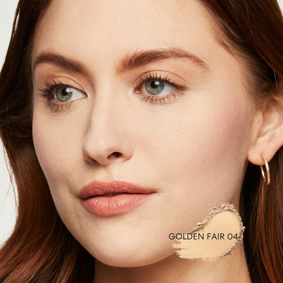 bareMinerals Matte Foundation Spf 15-04 Golden Fair For Women 0.21 Oz Foundation Gold