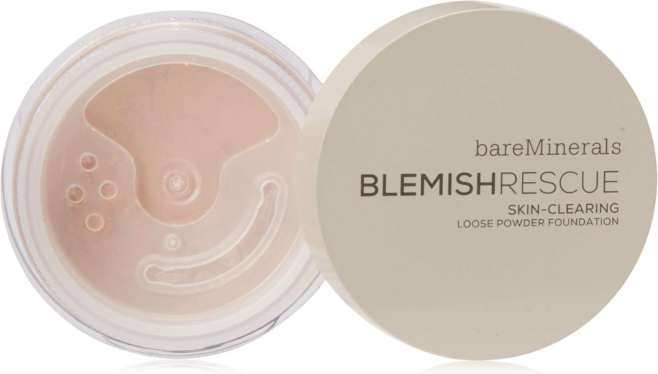 Blemish Rescue Skin-Clearing Loose Powder Foundation - 3C Medium by bareMinerals for Women - 0.21 oz, I0090527
