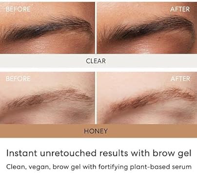 bareMinerals Strength and Length Serum-Infused Brow Gel - Chestnut For Women 0.16 oz Brow Gel