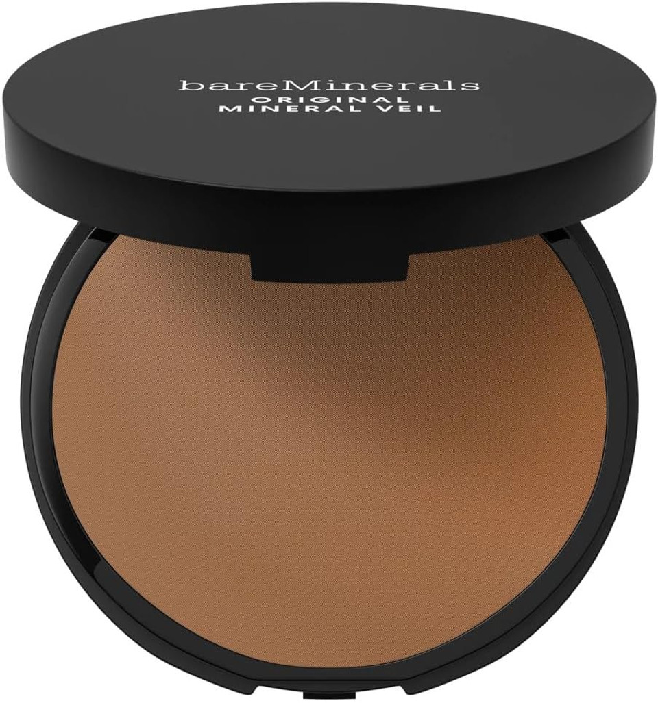bareMinerals Original Mineral Veil Pressed Setting Powder - Sheer Tan For Women 0.3 oz Powder, brown bareMinerals Original Mineral Veil Pressed Setting Powder - Sheer Tan For Women 0.3 oz Powder, brown