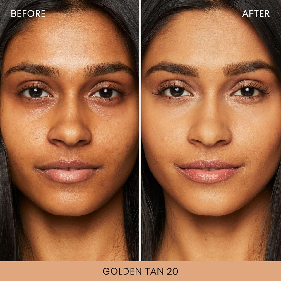 Bare Escentuals Original Foundation SPF 15 - Golden Tan (W30) by bareMinerals for Women - 0.28 oz Foundation, I0013718 (Pack of 2)