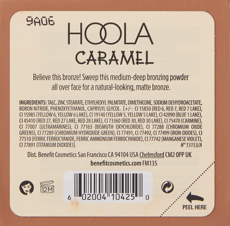 BENEFIT HOOLA MATE BRONZER CARAMEL 8GR