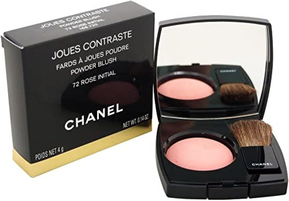 Chanel Joues Contraste Powder Blush for Women Number 72, Rose Initiale 4 g