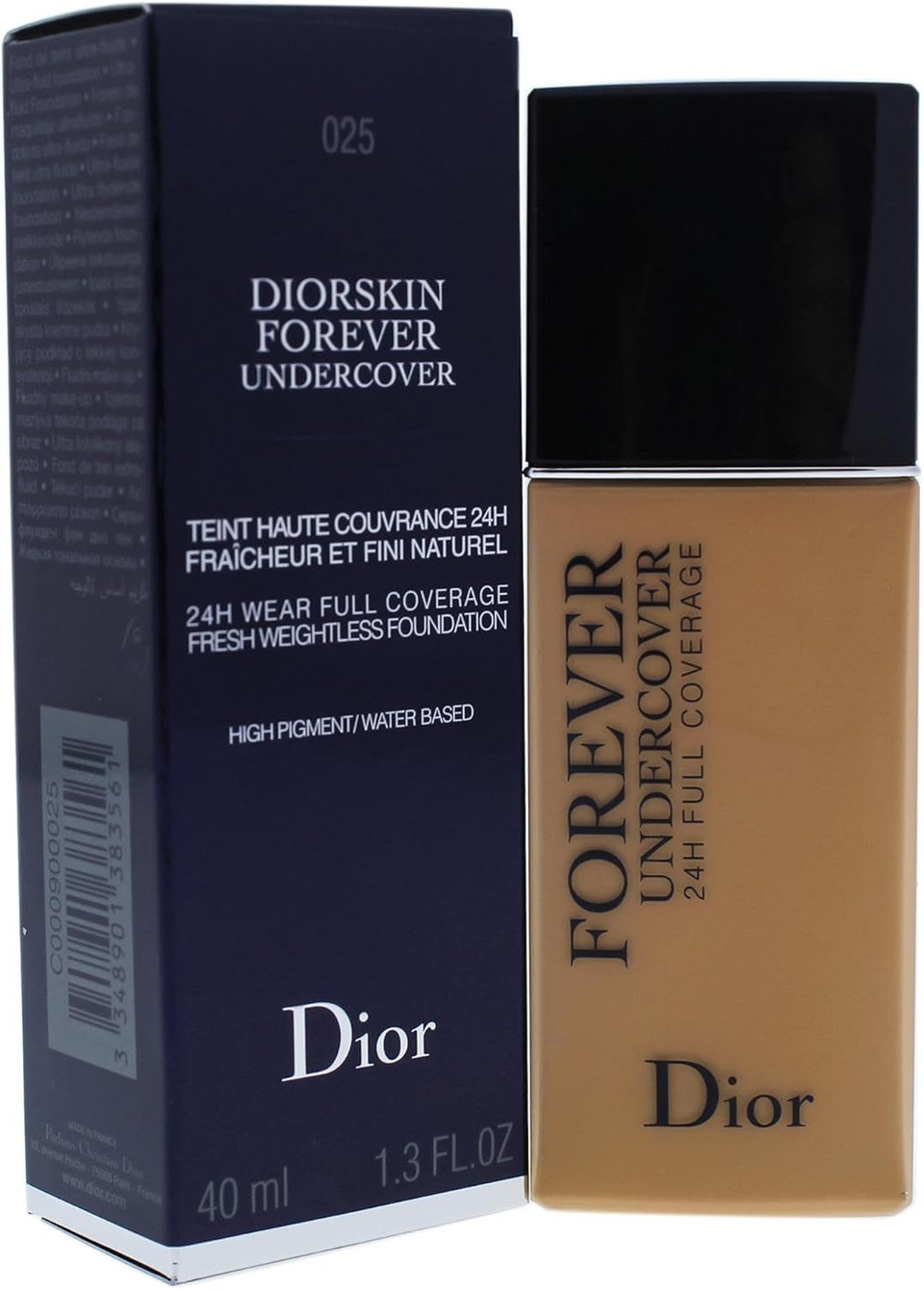 Dior Skin Forever Undercover, 015, 40 ml