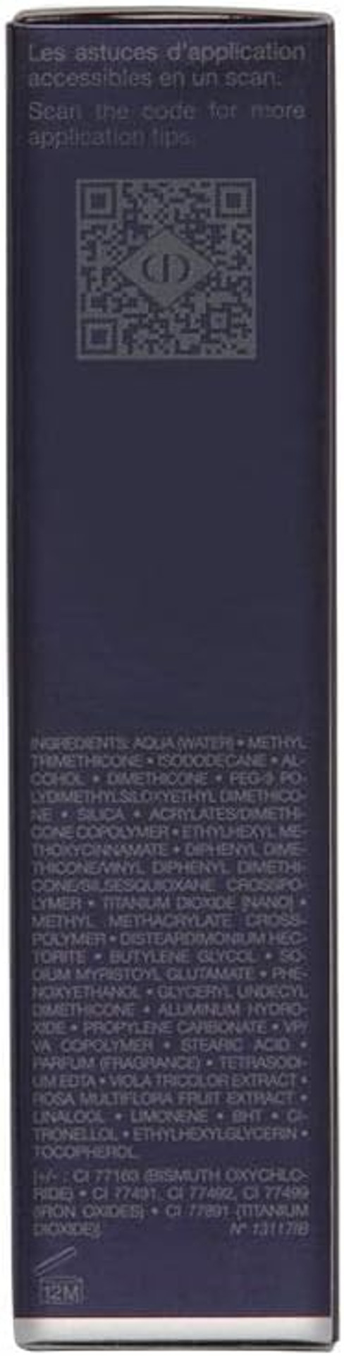 Dior Forever by Christian Dior Skin Glow 24h Skin Caring Foundation 3w Warm/glow Spf 35, 1.0 Ounce