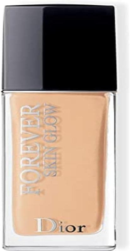 Dior 3348901438674 Forever Skin Glow Foundation, 1W Warm, 30 ml