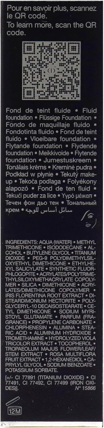 Christian Dior Dior Forever Foundation SPF 20-2CR Cool Rosy For Women 1 oz Foundation