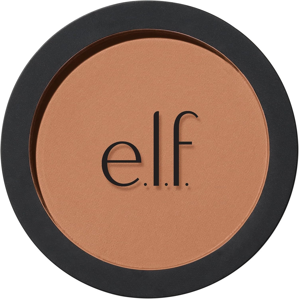 e.l.f. Primer-Infused Bronzer, Long-Lasting & Budge-Free Makeup, Lightweight & Buildable, Smooth & Easy Application, Vegan & Cruelty-Free, Fresh Tan