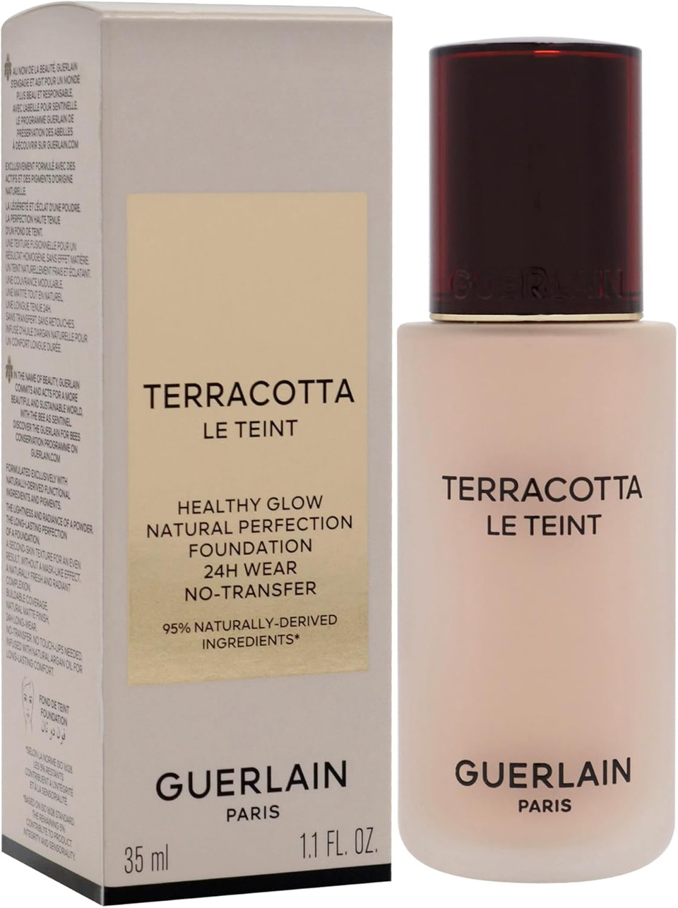 Terracotta Le Teint Foundation - 1N Neutral by Guerlain for Women - 1.1 oz Foundation
