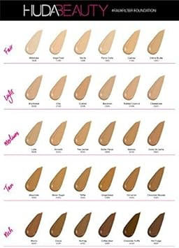HUDABEAUTY Beauty #FauxFilter Foundation Baklava 340G Gold 35 ml (Pack of 1)