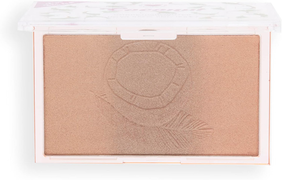 I Heart Revolution Makeup Blush, Pressed Powder Blusher, Highly Pigmented, Vegan & Cruelty-Free, Cherry Ombre, 15g