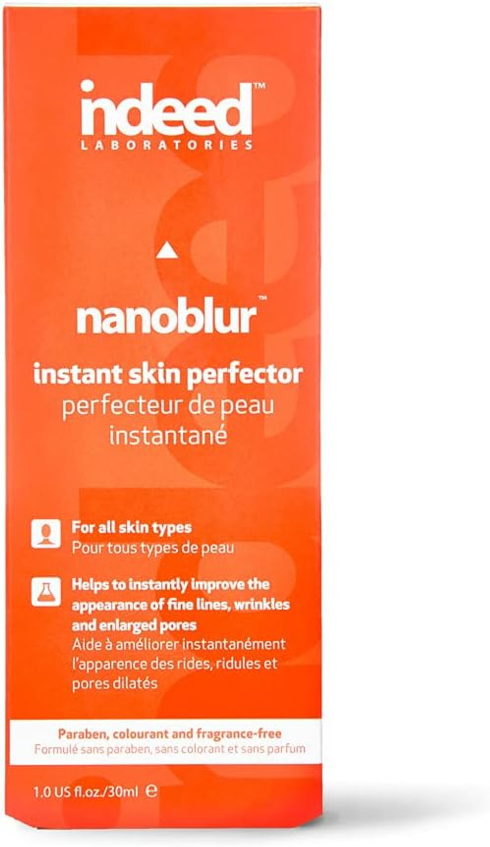 New INDEED LABS Nanoblur Instant Skin Blurring Cream - Facial primer helps minimizing visible pores, wrinkle, shine, and blemishes. - Pore minimizing primer that mattifies skin New INDEED LABS Nanoblur Instant Skin Blurring Cream - Facial primer helps minimizing visible pores, wrinkle, shine, and blemishes. - Pore minimizing primer that mattifies skin