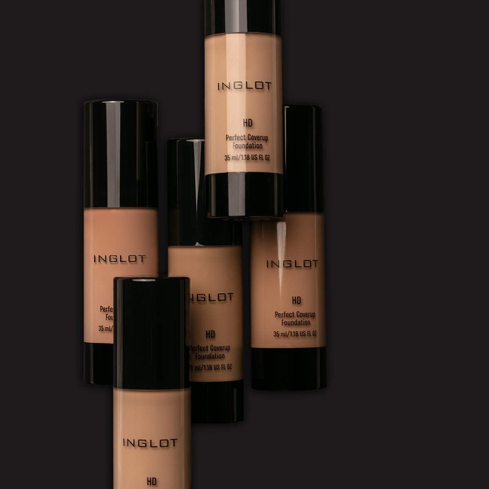 INGLOT HD Perfect Coverup Foundation | Perfect Makeup | 35 ml | Vegan (71)