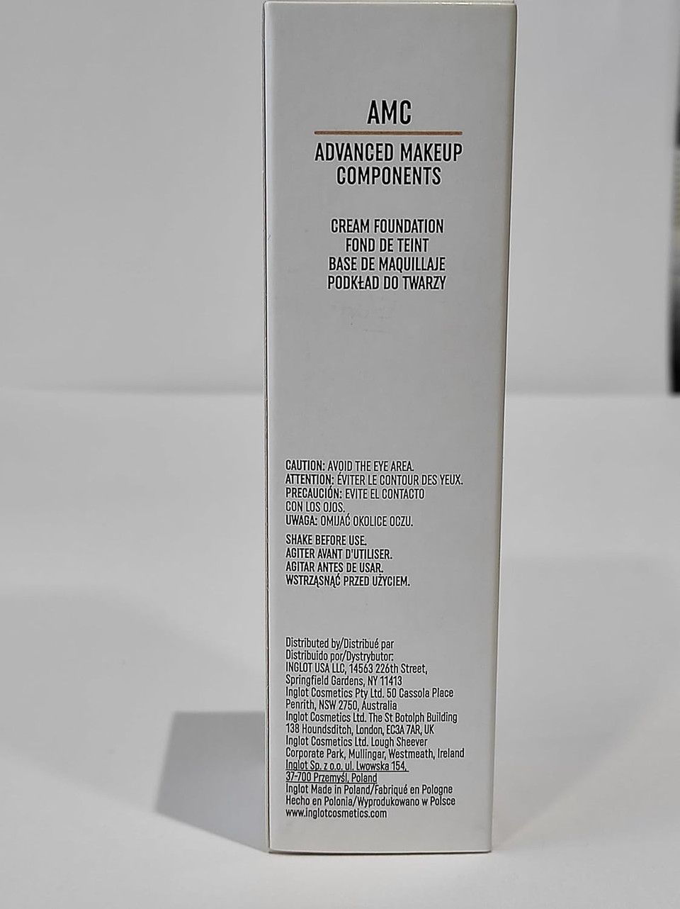 INGLOT AMC CREAM FOUNDATION NF DW (300)