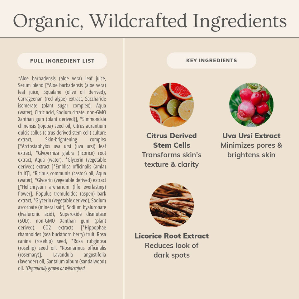 Annmarie Skin Care Citrus Stem Cell Serum - Aloe-Vera Based Serum With Citrus-Derived Stem Cells, Brightening & Toning Serum For Dark Spots, Dry & Dull Skin, All Skin Types (15Ml, 0.5 Fl Oz)