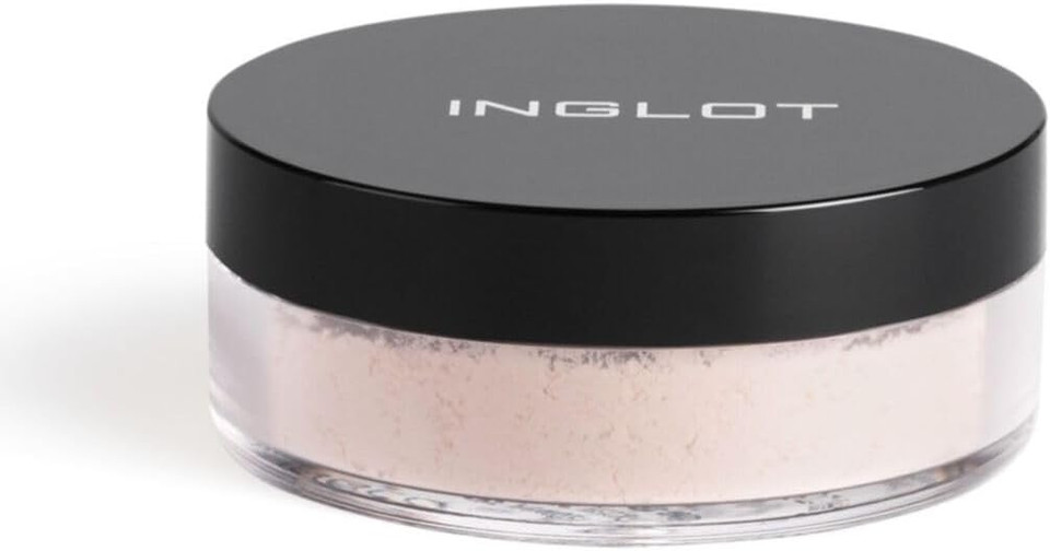 Inglot Smoothing Under Eye Powder, Smoothing Powder Under Eye Areas, Semi-Transparent Loose Powder, Its Velvety Soft and Extremely Light Formula, Natural Finish, 72
