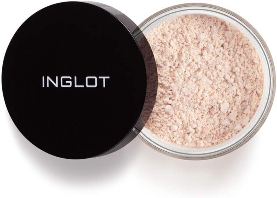 Inglot Smoothing Under Eye Powder, Smoothing Powder Under Eye Areas, Semi-Transparent Loose Powder, Its Velvety Soft and Extremely Light Formula, Natural Finish, 72