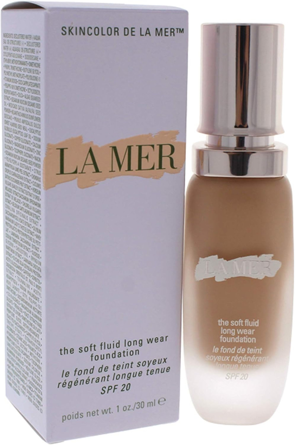 La Mer The Soft Fluid Long Wear Foundation Spf 20 - # 12 Natural By La Mer for Women - 1 Oz Foundation, 1 Oz