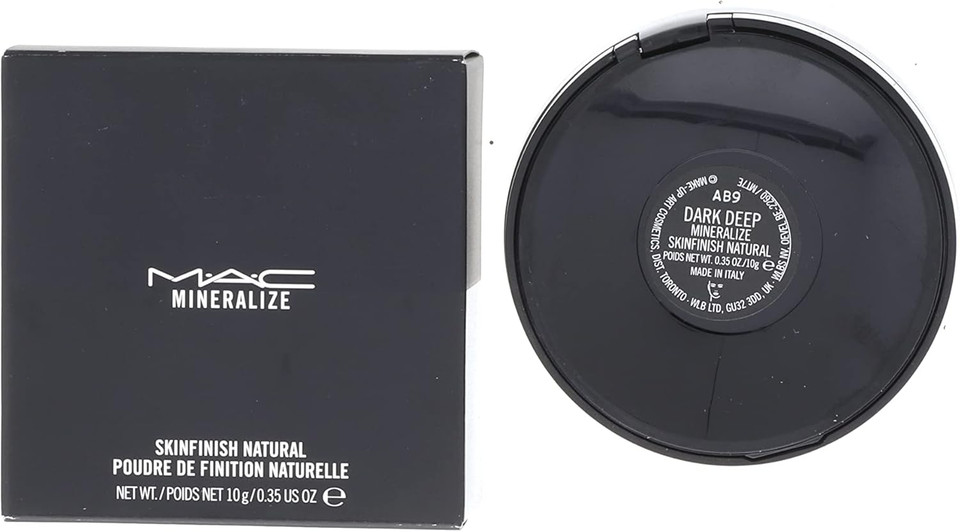 MAC Mineralize Skinfinish Natural Dark Deep, .35 oz, Boxed