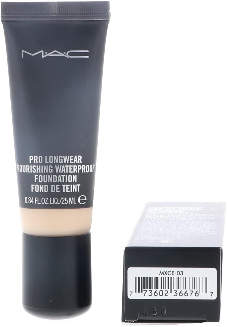 MAC Nourishing Waterproof Foundation Colour: NC30, 25 m