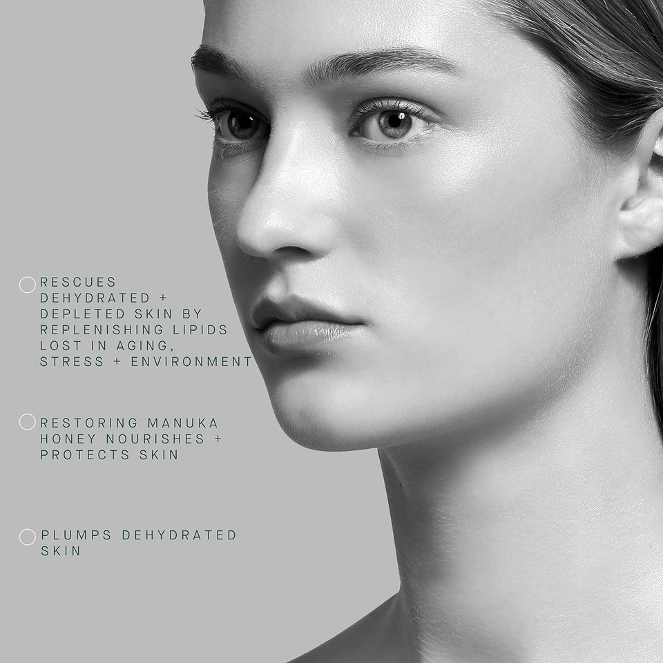 Arcona Hydrating Serum - Coconut, Manuka Honey, Hyaluronic Acid + Aloe Plump, Replenish + Lock In Moisture 1.17 Oz. Made In The Usa