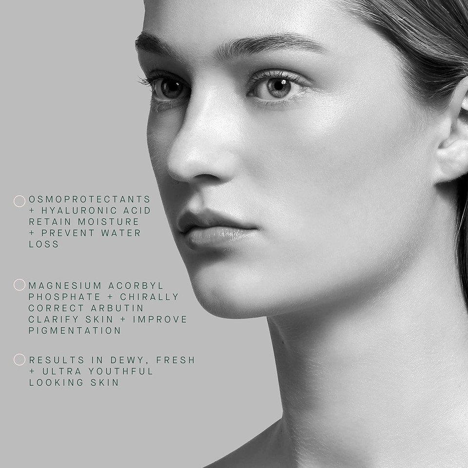 Arcona Instant Magic Reversal Serum - Hyaluronic Acid, Witch Hazel, Magnesium, Honey, Spin Trap - Retains Moisture, Plums + Freshens 1.17 Oz. Made In The Usa