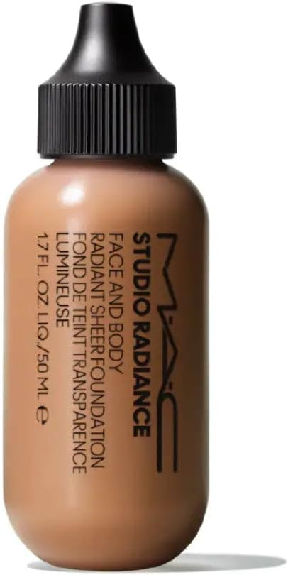 MAC, Studio Radiance Face and Body Radiant Sheer Foundation - C4, 50 ml, Pack of 1