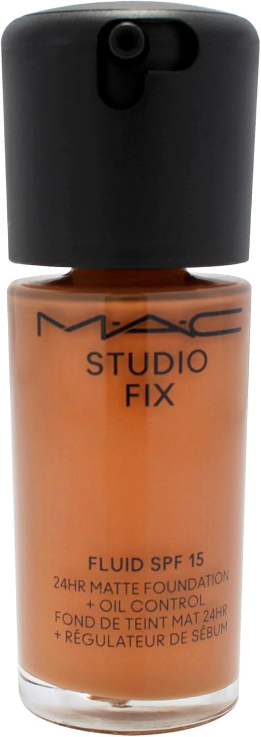Studio Fix Fluid SPF 15 24Hr Matte Foundation Plus Oil Control - NW45 by MAC for Women - 1 oz Foundation
