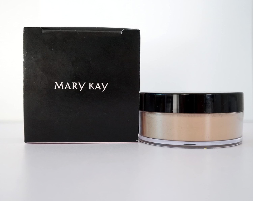 Mary Kay Silky Setting Powder Fixing Powder Medium Ivory 8g