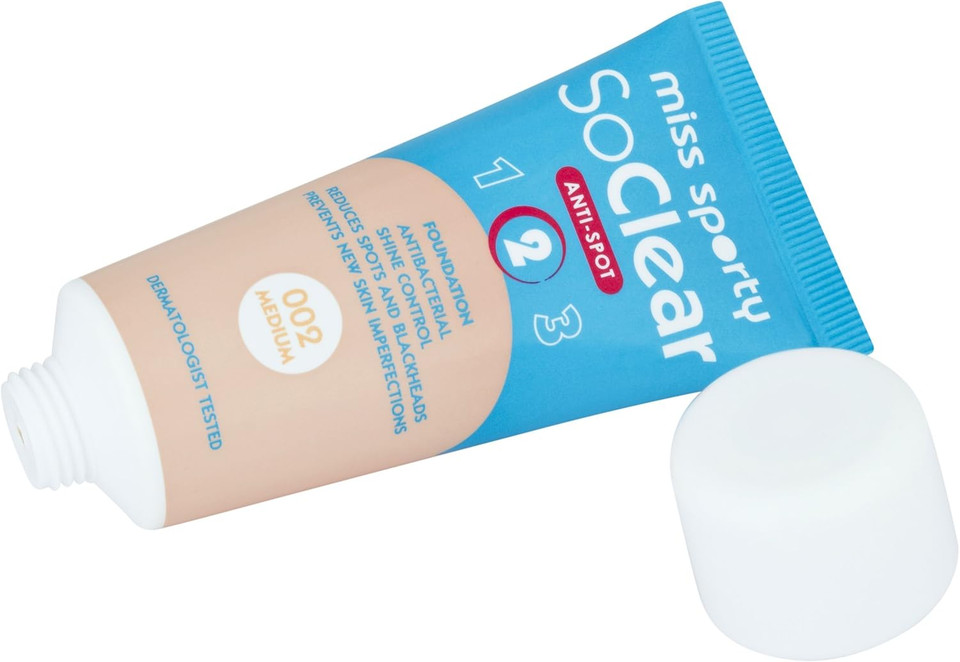 Miss Sporty So Clear Foundation, 30 ml, Light