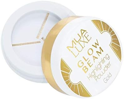 MUA Luxe Glow Beam Highlighting Powder Gold 078