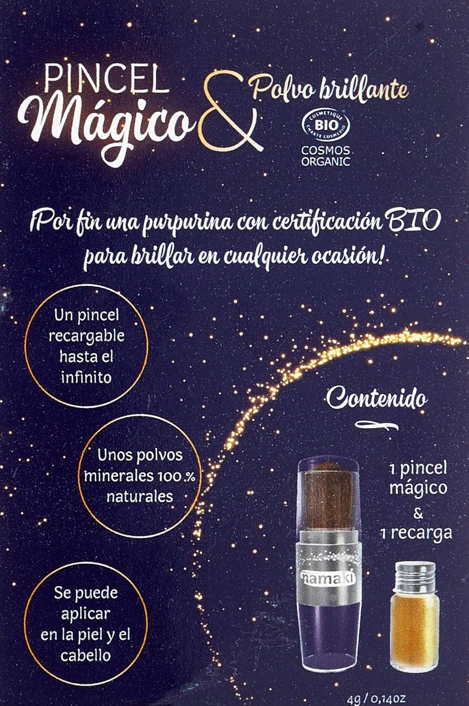 Namaki Magic Brush Shiny Powder Gold Namaki 400 g