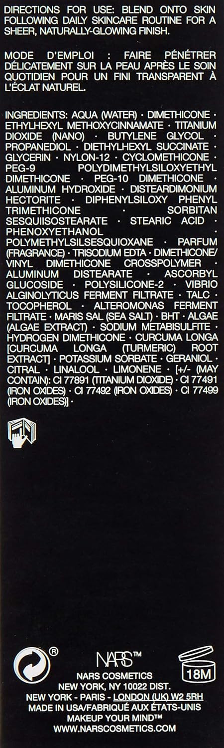 NARS Pure Radiant Light 1 Finland Tinted Moisturizer 50ml