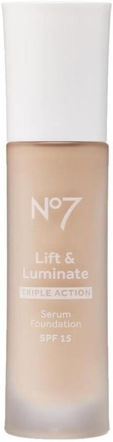 No7 Lift & Luminate Triple Action Serum Foundation (NEW PACKAGING) - Calico