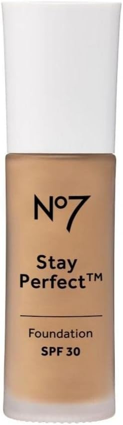No7 Stay Perfect Foundation (New Formula) - Warm Sand spf30 - 30 ml (pack of 1)