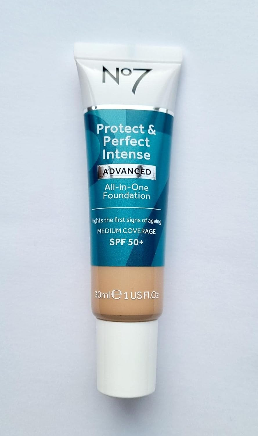 No7 Protect & Perfect ADVANCED All in One Foundation (new packaging) - Cool Ivory