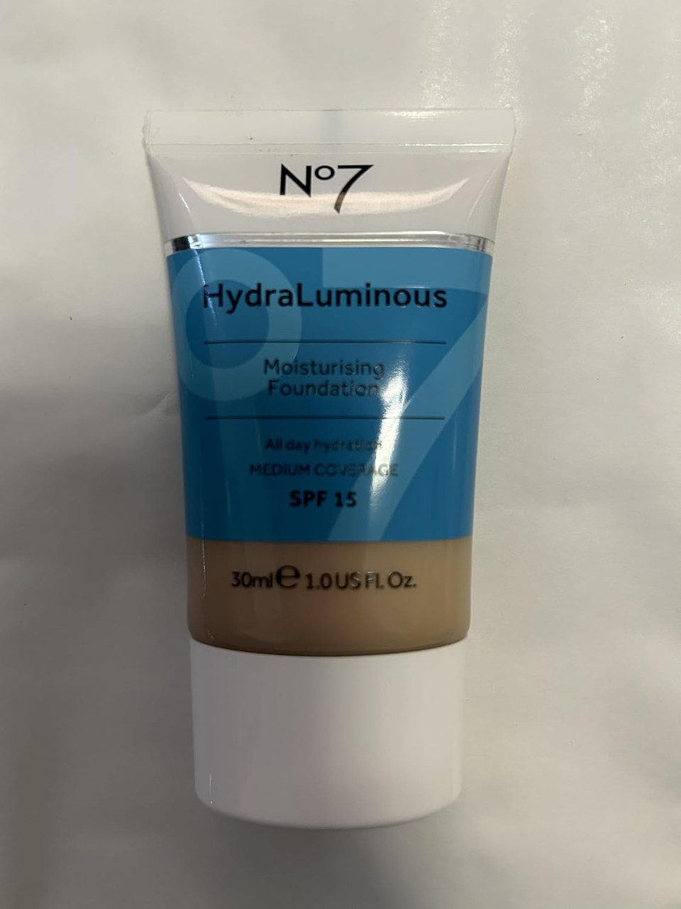 No7 Hydraluminous Moisturising Foundation-Wheat
