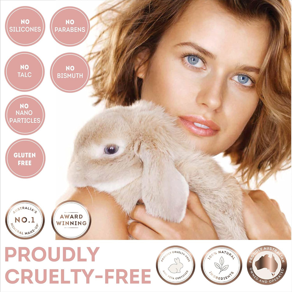 Nude By Nature Perfecting Concealer with Moisturising ingredients, 02 Porcelain Beige